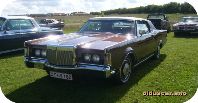 1971 Lincoln Continental Mark III Hardtop Coupe front